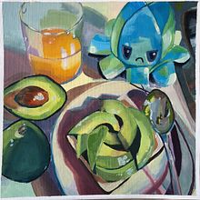 Mi proyecto del curso: Técnicas de pintura contemporánea al óleo. Projekt z dziedziny  Sztuki piękne,  Malarstwo i Malarstwo olejowe użytkownika Paulina Caín - 15.06.2022