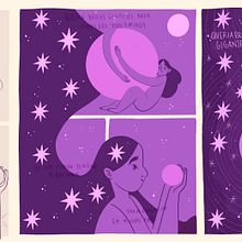 Esse é o tamanho do meu querer. Design, Ilustração tradicional, Comic, Ilustração digital, e Design digital projeto de Thais Barbosa - 14.06.2022