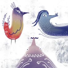 Meu projeto do curso: Técnicas de ilustração para desbloquear sua criatividade. Un proyecto de Diseño, Ilustración tradicional, Bellas Artes, Pintura, Creatividad, Creatividad con niños y Sketchbook de Margarida Gonçalves - 13.06.2022
