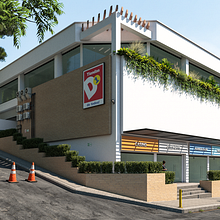 Centro Comercial - Medellín Antioquía. Un proyecto de Diseño, Retail Design, Arquitectura y Visualización arquitectónica de Andres Camilo - 15.06.2022