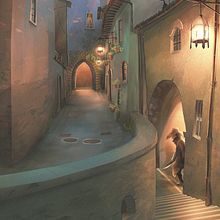 Mi proyecto del curso: Ilustración digital cinematográfica con Photoshop. Projekt z dziedziny Trad, c, jna ilustracja, Ilustracja c, frowa i Concept art użytkownika Adriana Musetti Dávila - 04.06.2022