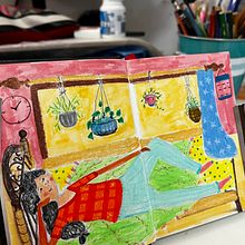 My project for course: Exploratory Sketchbook: Find Your Drawing Style. Traditional illustration, Sketching, Creativit, Drawing, Watercolor Painting, Sketchbook, and Gouache Painting project by tabassum_sarah - 06.16.2022