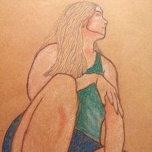 Mi proyecto del curso: Ilustración con pastel y lápices de colores. Un progetto di Illustrazione tradizionale, Belle arti, Disegno a matita, Disegno, Disegno di ritratti, Disegno realistico e Disegno artistico di Vanessa Redman - 13.06.2022