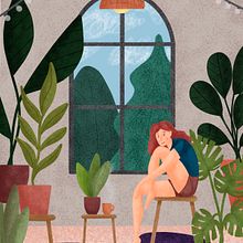 Mój projekt z kursu: Kolorowe ilustracje cyfrowe w Procreate. Un progetto di Illustrazione tradizionale, Disegno, Illustrazione digitale e Disegno digitale di Dorota Majewska - 16.06.2022