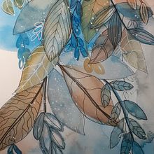 water colour progress. Watercolor Painting project by andreawebster - 06.16.2022