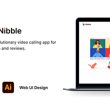 Nibble Web UI. UX / UI, Web Design, Mobile Design, Digital Design, App Design, and Digital Product Design project by Ugochukwu Osuagwu-Chidiadi - 06.07.2022