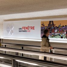 Paris Aéroport - curation d'exposition. Un progetto di Illustrazione tradizionale, Consulenza creativa, Stor e telling di Marion Turminel - 16.06.2022