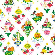 Bio C' Bon - Eloze x Matthieu Verlaine. Un progetto di Illustrazione tradizionale di Marion Turminel - 16.06.2022