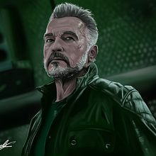 Mon projet du cours : Peinture de personnages de pop culture sur Photoshop. Projekt z dziedziny Trad, c, jna ilustracja,  Sztuki piękne,  R, sunek, Ilustracja c, frowa i Portret użytkownika winaman - 15.06.2022