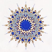 My project for course: Introduction to Islamic Art: Create Biomorphic Patterns. Un proyecto de Pintura, Pattern Design, Dibujo, Pintura a la acuarela e Ilustración con tinta de Mineke Reinders - 16.06.2022
