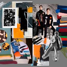 Mi proyecto del curso: Diseño de estampados textiles con collage. Un progetto di Design, Pattern design, Interior Design e Textile Design di Alejandro Niño - 16.06.2022