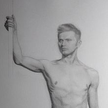 My project for course: Realistic Human Figure Drawing. Traditional illustration, Fine Arts, Sketching, Pencil Drawing, Drawing, Realistic Drawing, and Figure Drawing project by cheenylo - 05.30.2021
