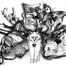 My project for course: Illustration with Procreate: Create Detailed Compositions. Design, Traditional illustration, Digital Illustration, and Digital Painting project by Lizzie Nowobilska-Dean - 06.16.1990