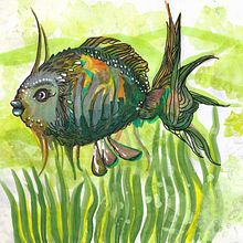 Mi proyecto del curso: Técnicas de ilustración creativa con gouache. Traditional illustration, Character Design, Fine Arts, Painting, Children's Illustration, Gouache Painting, and Picturebook project by Alfonso J. Venegas - 06.17.2022