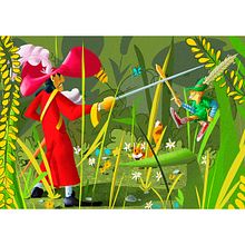 Peter Pan. Design, Traditional illustration, Fine Arts, Digital Illustration, Editorial Illustration, Children's Illustration, and Character Design project by Daniel Calle Brunet - 06.18.2022