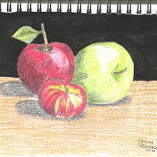 Mi proyecto del curso: De principiante a superdibujante. Projekt z dziedziny Design, Trad, c, jna ilustracja, R, sunek ołówkiem,  R, sunek, R i sowanie kredkami użytkownika Cesiah Gallegos González - 17.06.2022