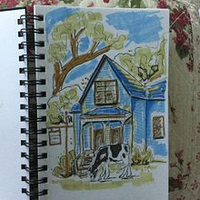 Country Cooking School, Door County, Wisconsin, US. Traditional illustration project by beckyg - 06.18.2022