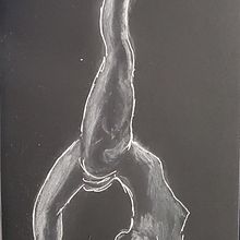 Mi proyecto del curso: Dibujo contemporáneo de la figura humana: expresión y movimiento. Traditional illustration, Fine Arts, Drawing, Artistic Drawing, Acr, lic Painting, and Figure Drawing project by garyobando - 06.18.2022
