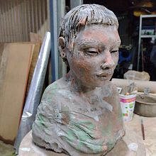 My project for course: Introduction to Clay Figurative Sculpture. Fine Arts, and Sculpture project by suther7 - 06.18.2022
