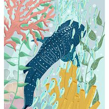 My project for course: Digital Illustration: Create a Colorful Nature Scene. Traditional illustration, Digital Illustration, and Naturalistic Illustration project by Fiona Hunter - 06.18.2022
