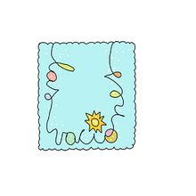 Las vacaciones. Traditional illustration project by Dani Rotela - 06.12.2022