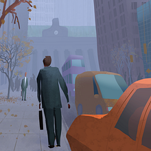New York (movie scene). Un projet de Art conceptuel de George - 13.06.2022