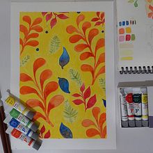 Meu projeto do curso: Cores na aquarela: descubra sua personalidade cromática. Traditional illustration, Fine Arts, Painting, Watercolor Painting, and Color Theor project by Tamyres Vial - 06.19.2022