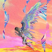 Angel of Sunset. Traditional illustration, Design, and Motion Graphics project by Miki Tejima - 06.18.2022