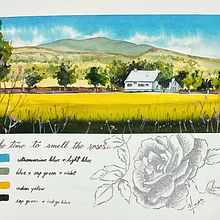My project for course: Watercolor Travel Journal. Een project van Traditionele illustratie, Aquarelschilderen,  Architecturale illustratie y Sketchbook van Manali Mehta - 18.06.2022