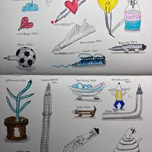 Mein Kursprojekt: Die Sketching Kunst: Transformiere Skizzen in Kunst. Un proyecto de Ilustración tradicional, Dibujo a lápiz, Dibujo y Sketchbook de Carmen Garcia - 19.06.2022