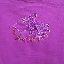 Meu projeto do curso: Bordado floral e anatômico para roupas e acessórios. Un proyecto de Bordado, Upc, cling y Diseño textil de Cris Kosch - 20.06.2022