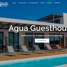 Agua Lajares. Een project van  Ontwerp, Grafisch ontwerp, Webdesign, CSS y HTML van Santiago Biosca - 20.06.2022