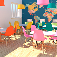 School design. Decoration, Design, Interior Architecture, and Architecture project by Francesca Ferrara - 06.20.2022