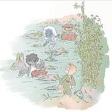 Mi proyecto del curso: Ilustración en acuarela con influencia japonesa. Un proyecto de Ilustración tradicional, Dibujo y Pintura a la acuarela de Pper - 20.06.2022