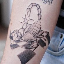 ESCORPIÓN METAFÍSICO . Un proyecto de Ilustración tradicional, Diseño y Diseño de tatuajes de Alan Shepard - 11.05.2022