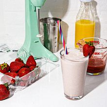 Strawberry Orange Milkshake. Photograph project by kristabailie - 06.18.2022