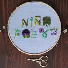 Mi proyecto del curso: Introducción al bordado en relieve. Embroider, and Textile Design project by Mariel Romero Resendiz - 06.21.2022