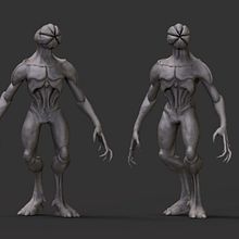 Mi proyecto del curso: Modelado en ZBrush: del concept art a la criatura final. 3D, Modelagem 3D, Videogames, Concept Art, e Design de personagens 3D projeto de Carlos Vertiz - 19.06.2022
