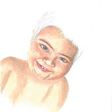 My project for course: Illustrated Portrait in Watercolor. Traditional illustration, Fine Arts, Painting, Drawing, Watercolor Painting, Portrait Drawing, and Artistic Drawing project by Vania Borisova - 06.21.2022