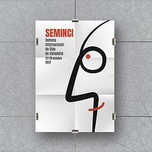 SEMINCI 2022, “Espectador expectante” imagen oficial de la 67 edición de la Semana Internacional de Cine de Valladolid. Un progetto di Illustrazione tradizionale, Design e Design di poster  di José Luis Segovia García - 20.03.2022