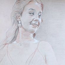 Mi proyecto del curso: Dibujo de retrato clásico: el método del Renacimiento. Fine Arts, Sketching, Drawing, Portrait Drawing, Realistic Drawing, and Artistic Drawing project by mdelgadom - 06.21.2022