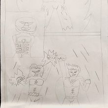 Mi proyecto del curso: Dibujo a lápiz para cómics de superhéroes. Traditional illustration, Comic, Pencil Drawing, and Drawing project by Lloiy Kenway - 06.21.2022