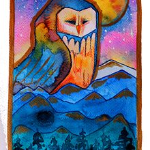 Mi proyecto del curso: Técnicas de acuarela para ilustraciones de ensueño. Un proyecto de Ilustración tradicional, Dibujo, Pintura a la acuarela e Ilustración editorial de Olivia Ortiz - 21.06.2022
