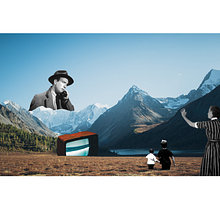 Bye Bye Atención. Traditional illustration, Collage, and Editorial Illustration project by xaguar - 06.22.2022