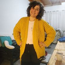 Mi proyecto del curso: Crochet: crea prendas con una sola aguja. Fashion Design, Fiber Arts, DIY, Crochet, and Textile Design project by Agustina Guzman - 06.22.2022
