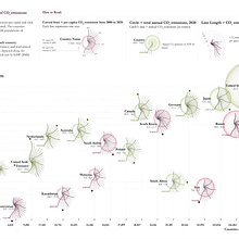 Better or Worse? Visualizing 20 years of CO2 emissions. Information Design, Interactive Design & Infographics project by Daniella Fernandes - 06.17.2022