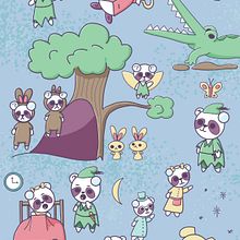 My project for course: Kawaii-Style Story Illustration. Un proyecto de Ilustración tradicional, Diseño de personajes, Ilustración digital y Manga de Beck Buick - 21.06.2022