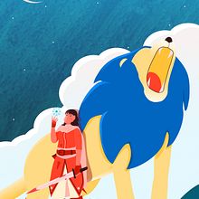 Mi proyecto del curso: Ilustración vectorial dinámica: color y composición. Un progetto di Illustrazione tradizionale, Illustrazione vettoriale, Illustrazione digitale e Illustrazione editoriale di Elena M. Pacheco - 23.06.2022