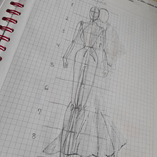 Mi proyecto del curso: Ilustración de bocetos de moda. Traditional illustration, Sketching, Fashion Design, Digital Drawing, and Fashion Illustration	 project by mapissummerwhite - 06.22.2022