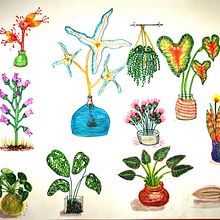 Mi proyecto del curso: Técnicas de ilustración para desbloquear tu creatividad. Design, Traditional illustration, Fine Arts, Painting, Creativit, Creating with Kids, and Sketchbook project by Paula Ocampo - 06.23.2022